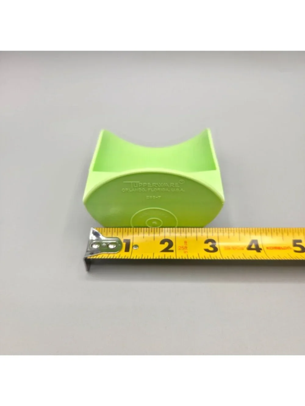 Tupperware Rocker Scoop 292-7 Green Plastic USA